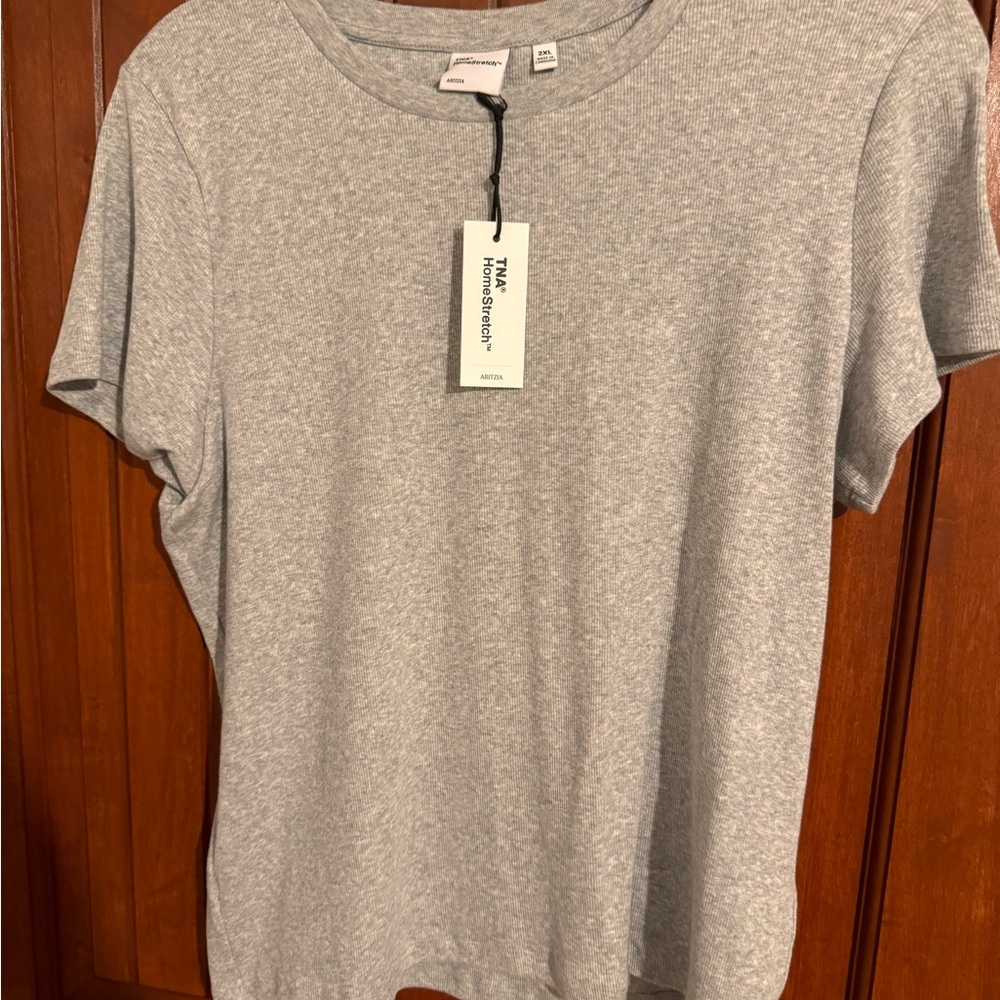 Gray Short Sleeve T-Shirt